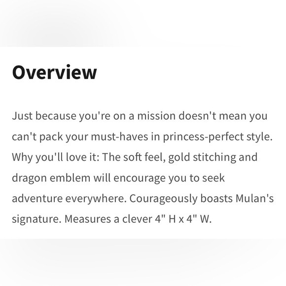 Bath and Body Works Disney Mulan Teal Dragon Velvet Pouch - Picture 15 of 17